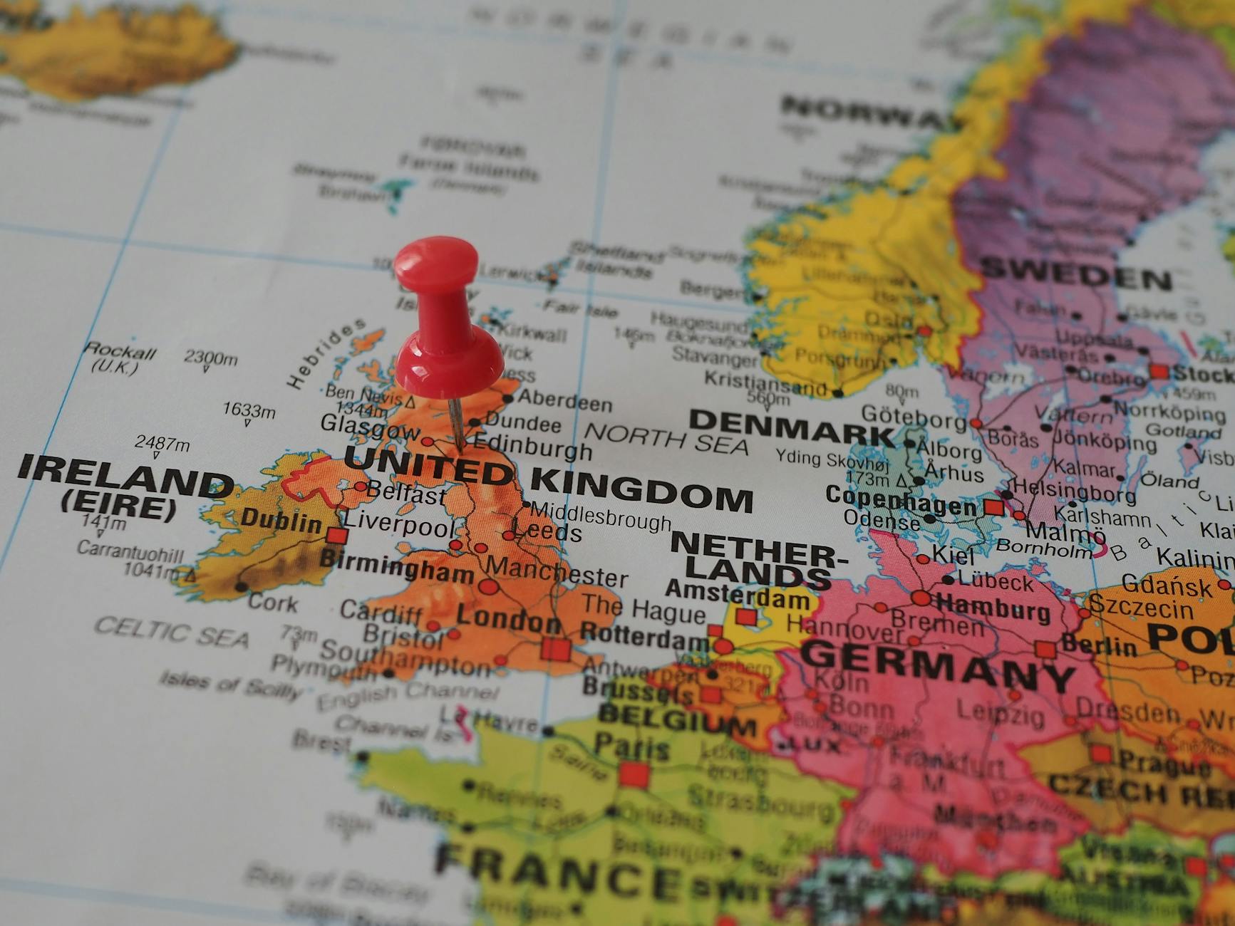 イギリスを構成する4つの国を一覧で解説